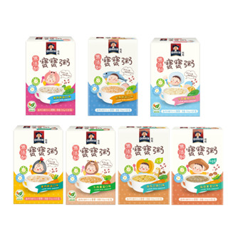 QUAKER 桂格 寶寶粥 150g /包 雞肉鮮蔬 幹貝雞肉 牛肉番茄 南瓜豆奶 菇菇紫菜 鮮魚鮮蔬