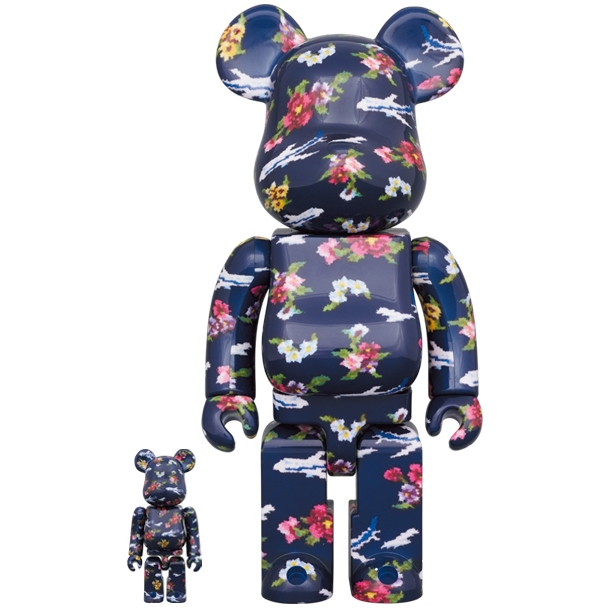 日本 FEILER × BE@RBRICK for ANA 全日空 100％ &amp; 400％ 庫伯力克