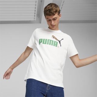 PUMA 短T 流行系列 NO.1 白綠 75周年 短袖 T恤 中性 62218202