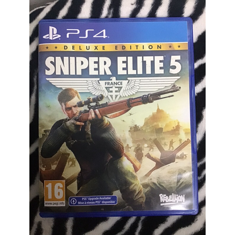 二手PS4 狙擊之神5 狙擊精英5 Sniper Elite 5 (中文季票版)可升級PS5版本