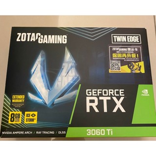 索泰Zotac RTX 3060 Ti Twin Edge LHR Gaming