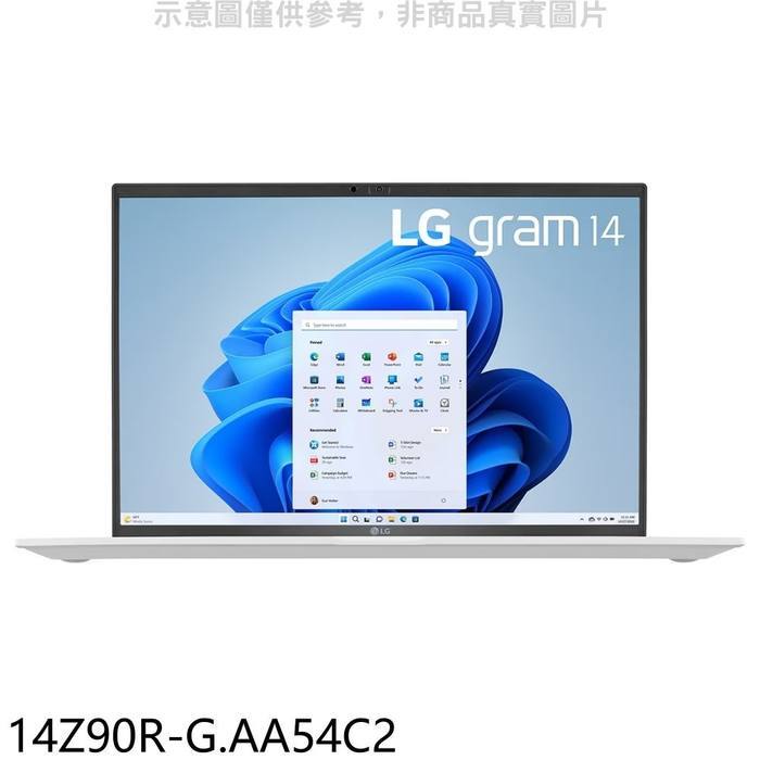 LG樂金【14Z90R-G.AA54C2】Gram白14吋13代i5-1340P512G筆電(全聯4800元)