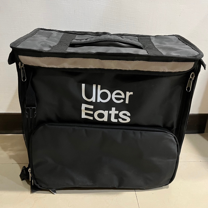 Uber_Eat 韓版外送員黑色大包 保溫箱