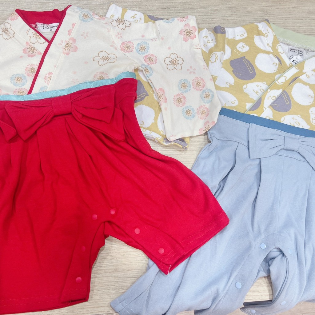 艾德雜貨 日本空運 兒童款連身和服 日本雜貨 角落生物 兒童 和服 幼童 浴袍 袴 日本 連身裝