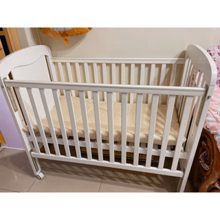 桃園 二手 童心 中床 木製 嬰兒床 嬰兒車 寶寶用品 新生兒 睡床