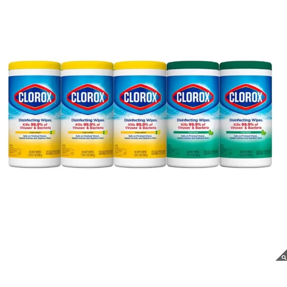 *好樂市 台灣現貨*Clorox 高樂氏 萬用清潔擦拭濕巾 85張 (單入售) #2189436