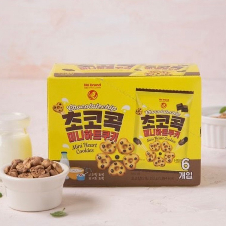 [預購] No Brand 迷你愛心巧克力香脆餅 252g 餅乾 麥片 小點心 下午茶 🇰🇷韓國代購