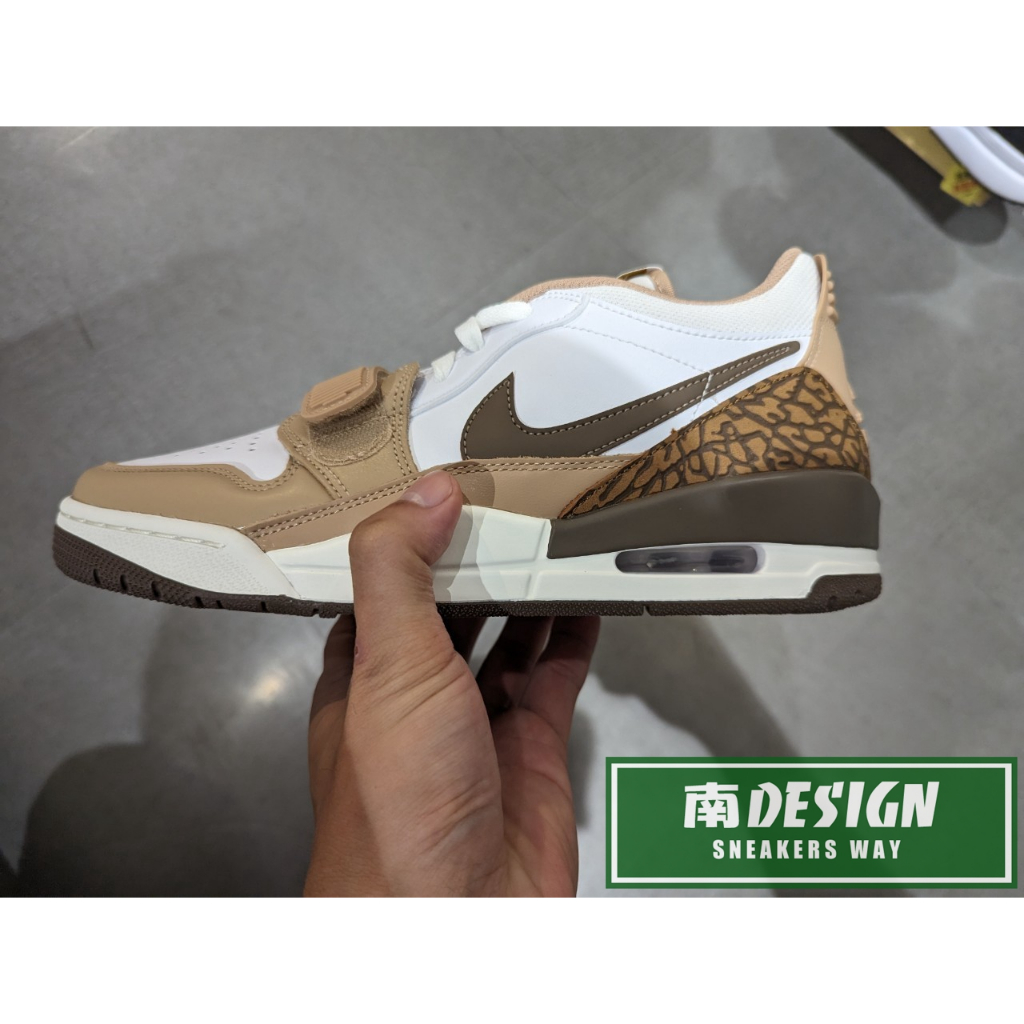 南🔥2023 10月 NIKE AIR JORDAN LEGACY 312 LOW 爆裂紋 男 白棕FQ6859-201