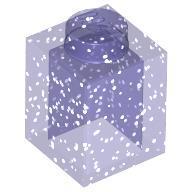 LEGO 樂高 6253761 35382 透明 星空紫 TR. BLUISH VIOLET 基本磚 顆粒 積木 1X1