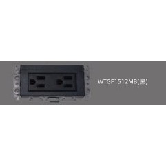⭐現貨⭐Panasonic國際牌GLATIMA系列 埋入式附接地極雙插座 WTGFP1512MB 黑色