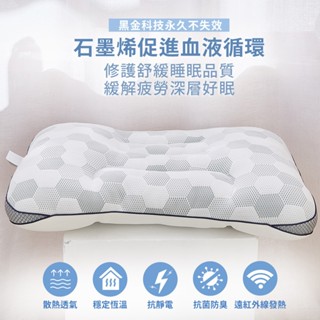 【Galatea 葛拉蒂】量子超導石墨烯乳膠枕