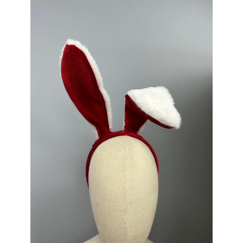 兔子髮箍 兔女郎髮箍 聖誕髮箍 兔耳朵髮箍 兔耳裝飾 兔耳髮箍 兔耳飾品 兔子裝扮