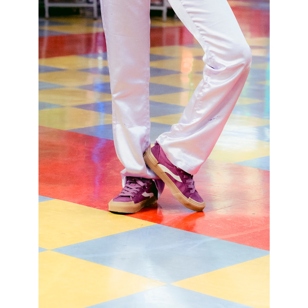 【odd CIRKUS】 ASTLEY LOW - DARK PURPLE 夜景紫 滑板鞋