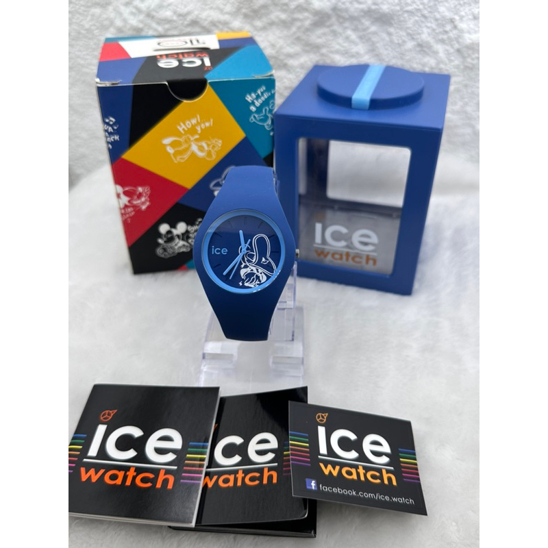 100米防水 ICE WATCH x迪士尼聯名款/唐老鴨 矽膠石英錶
