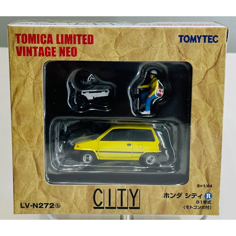 Tomytec TLV 1/64 模型車 LVN272a Honda City R