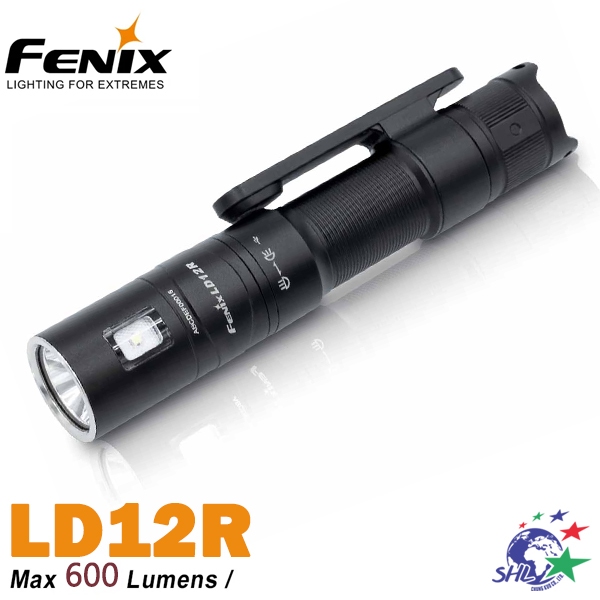 詮國 FENIX LD12R 雙光源多用途便攜手電筒 / 磁吸背夾 / 主側雙光源 / 隱藏Type-C