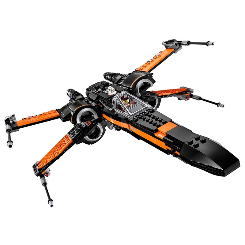 ®️樂高 LEGO®︎ 75102  ⚠️二手 單售載具+2人偶 Poe's X-Wing Fighter™ 星際大戰