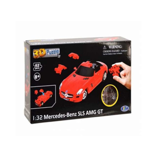 跑車 1:32 Benz 3D立體拼圖 3D Puzzle Merceds-Benz SLS AMG GT 1:32
