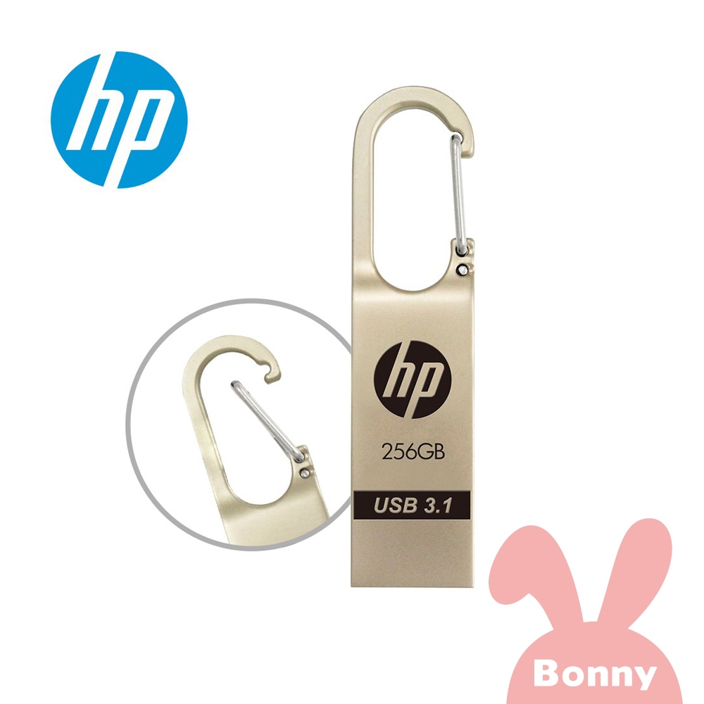 【HP惠普】x760w USB 3.1 金屬鉤環造型隨身碟 公司貨