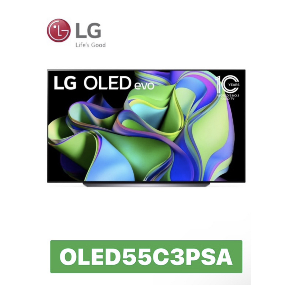 雙11下殺~LG 樂金55吋 OLED evo C3極緻系列 4K AI 物聯網智慧電視 / OLED 55C3 PSA