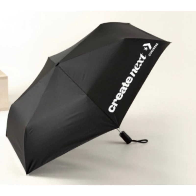 全新 中友百貨 CONVERSE 質感自動摺疊傘 雨傘 大容量 滿額禮
