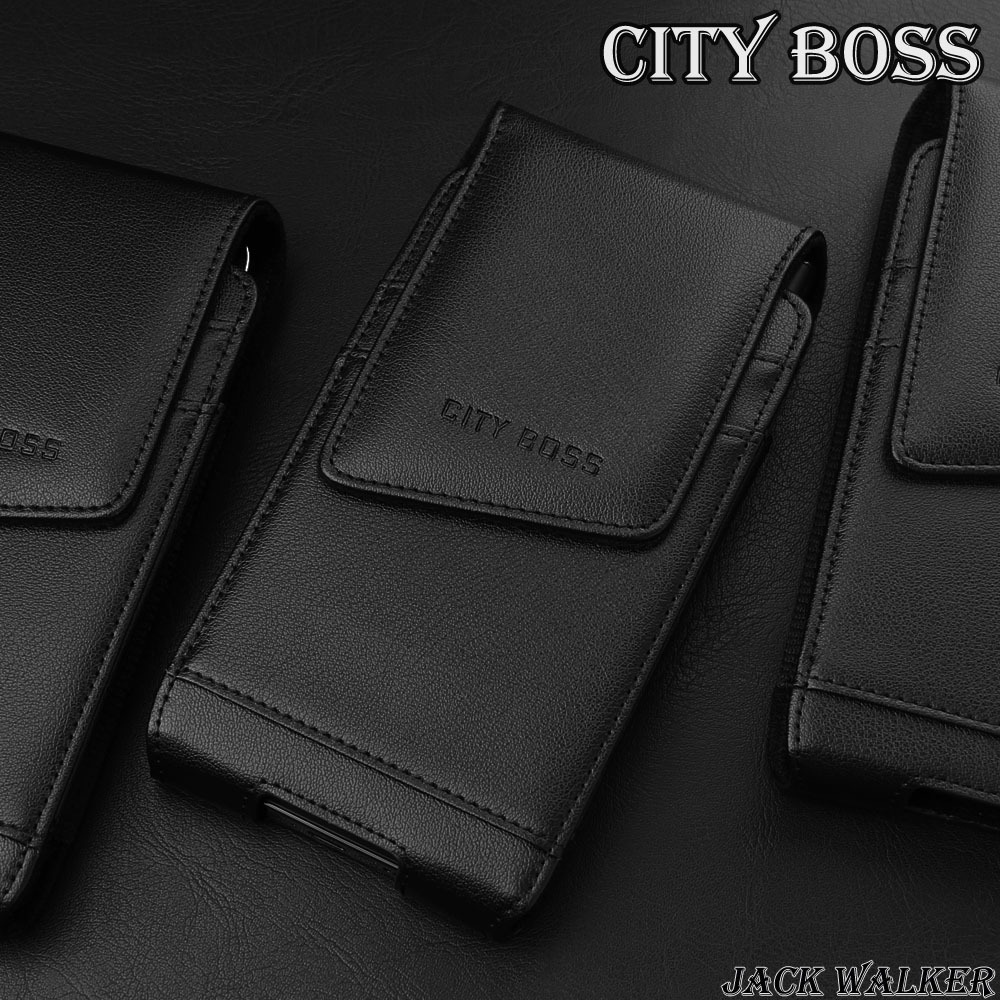 CITY BOSS 直立式手機皮套 Samsung A55 A54 A53 5G 腰掛皮套 直式插卡穿皮帶掛腰 CT17