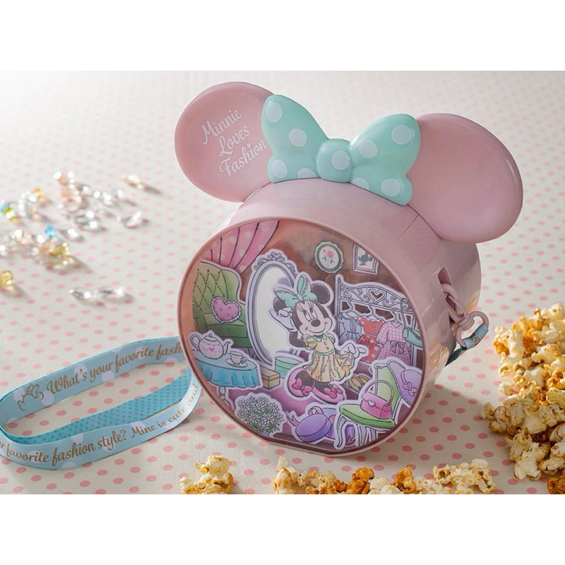 東京 Disney  - 米妮 Minnie 爆米花桶 爆米花夾子