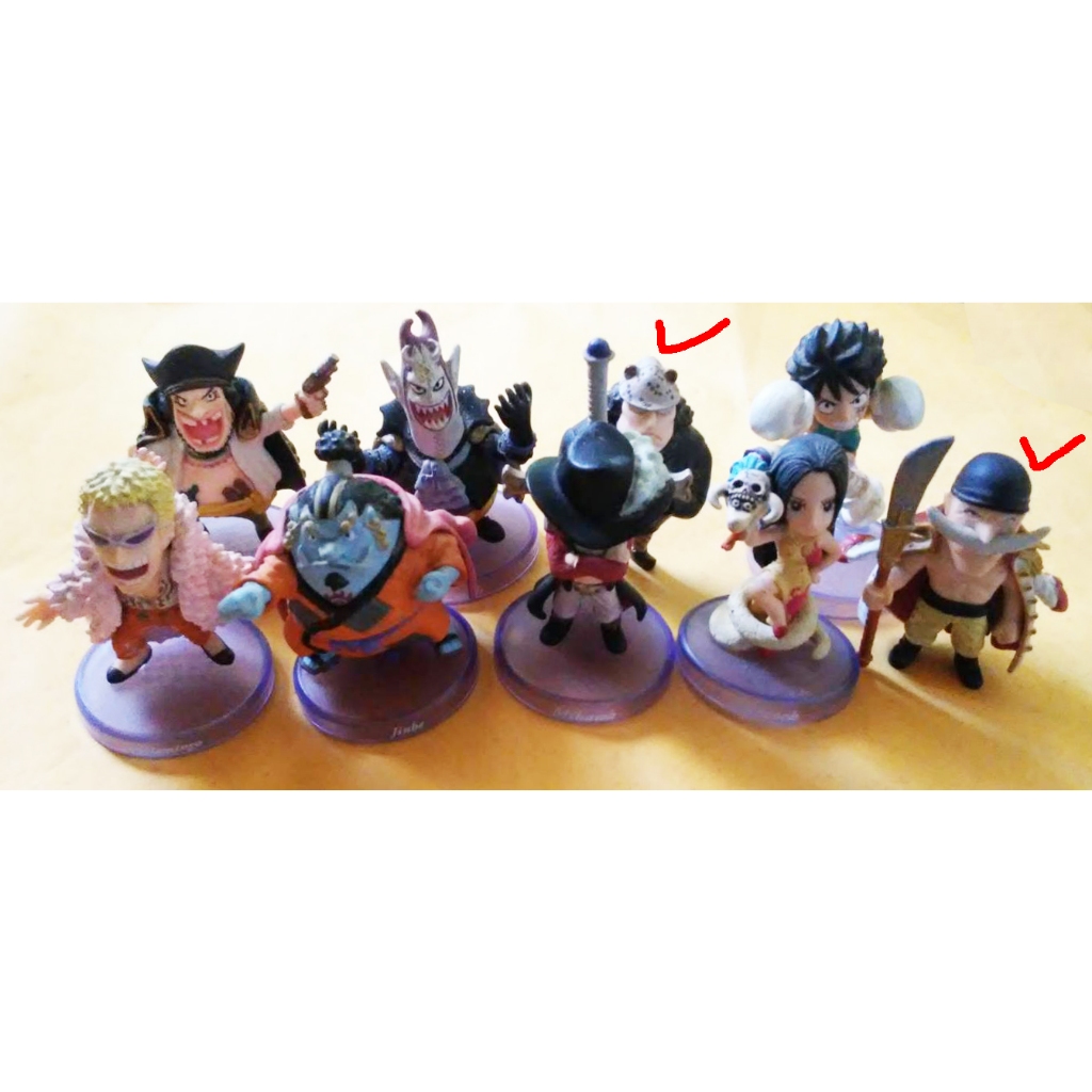 BANDAI 日正版 ONE PIECE 海賊王 航海王 魯夫 白鬍子 Q版 FC 王下七武海 篇 9種 合售 送小物