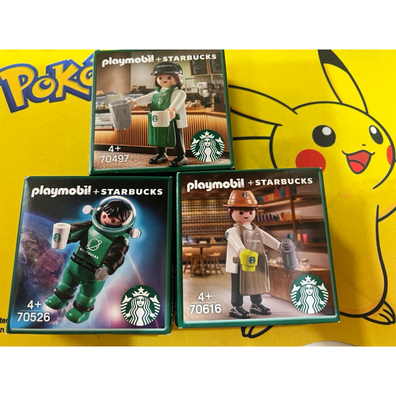 韓國星巴克 Starbucks x Playmobil 摩比人