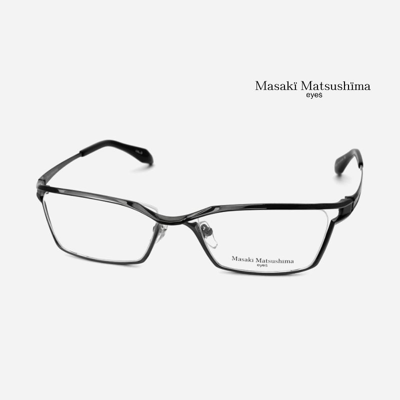 Masaki MF1273 松島正樹眼鏡｜個性休閒寬臉方形全框眼鏡 男生品牌眼鏡框【幸子眼鏡】