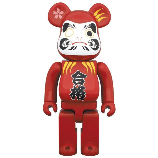 400% BE@RBRICK   達摩合格 庫柏力克熊 全新限量正品 潮間帶