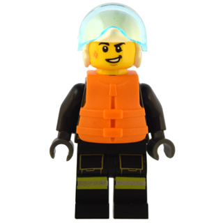 磚家 LEGO 樂高 人偶 城市 CITY Fire Male 男 消防員 60373 cty1549