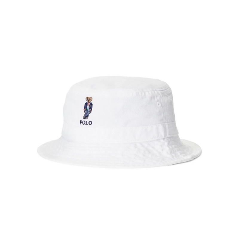 【現貨】Polo Ralph Lauren 男童刺繡熊熊漁夫帽