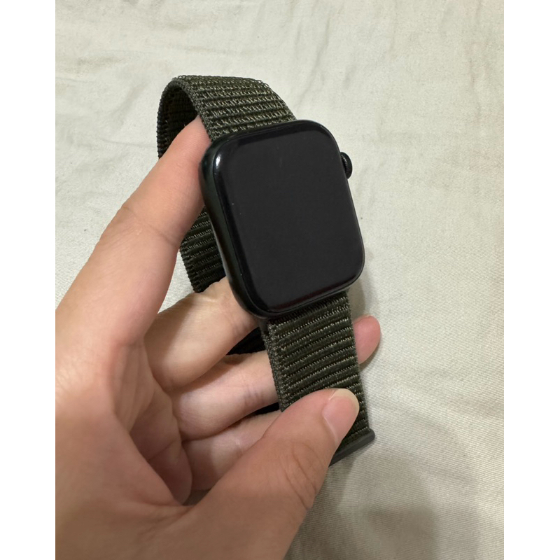 ［售/二手］Apple Watch S7 墨綠色 45mm
