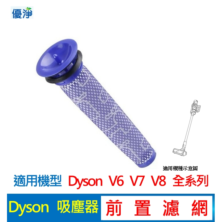 Dyson V6 V7 V8 SV07 SV08 SV09 SV10 SV11吸塵器前置濾網 副廠耗材 濾網 濾心