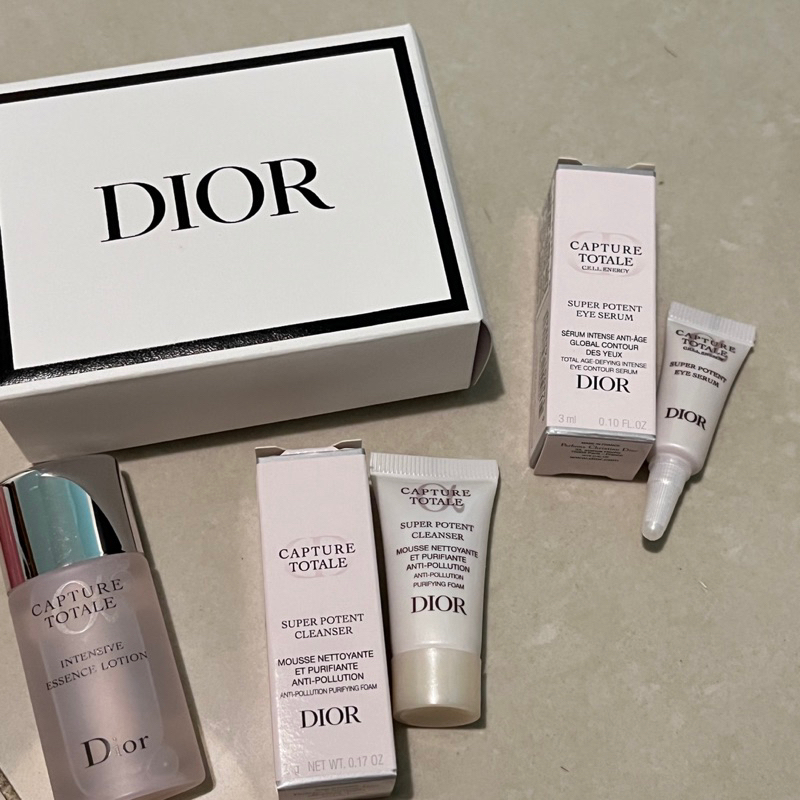 Dior迪奧逆時能量禮盒 潔顏乳 超彈力亮眼精華 奇肌露