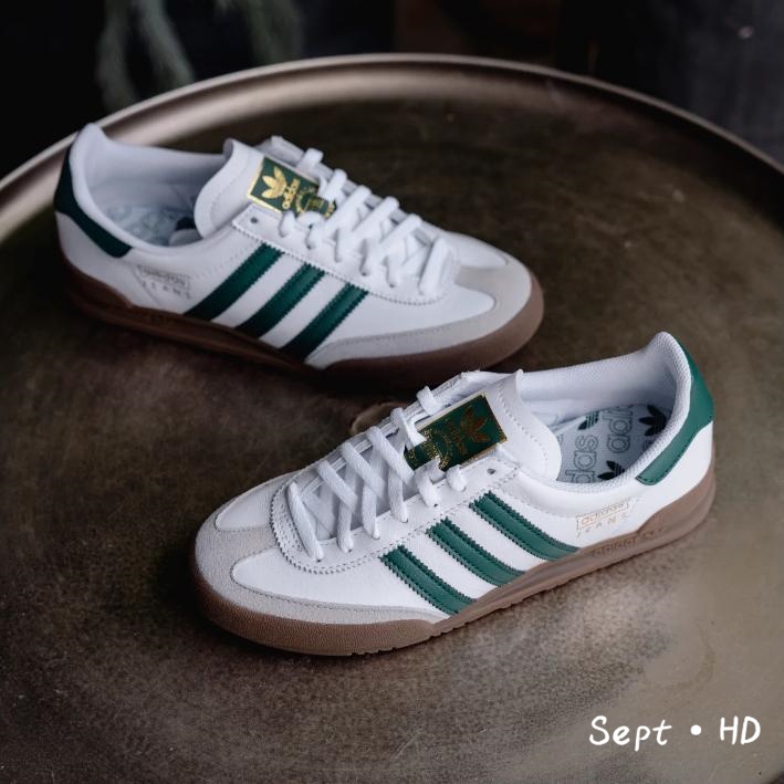 【Sept·HD】ADIDAS OG JEANS 白綠 金標 復古 焦糖底 T頭鞋 休閒鞋 男女鞋 GX4990