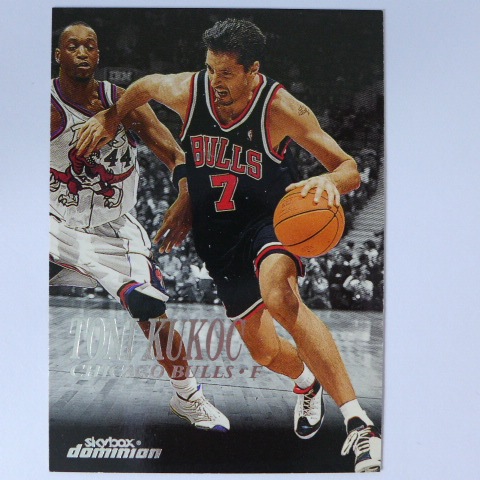 ~ Toni Kukoc/托尼·庫科奇~名人堂.公牛隊最佳第六人 1999年SKYBOX.NBA籃球卡