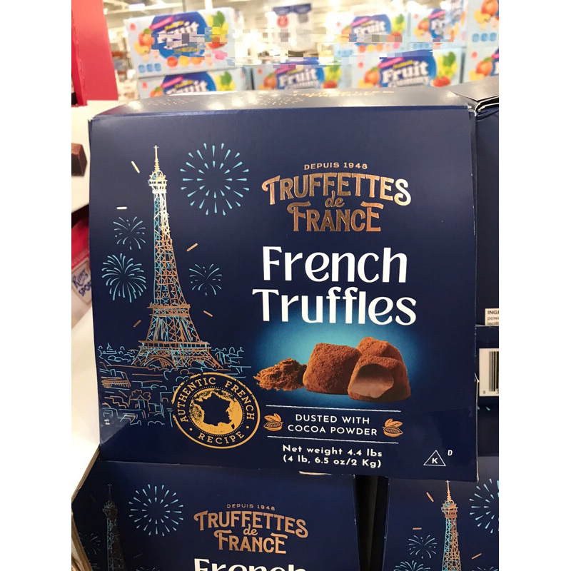 Truffettes de France 松露巧克力風味球 1公斤 X 2入