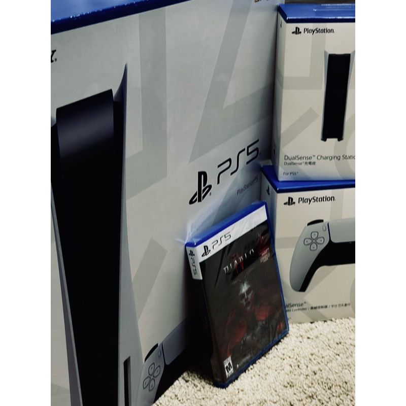【二手】 PS5 SONY PS5 CFI-1218A含暗黑4遊戲片