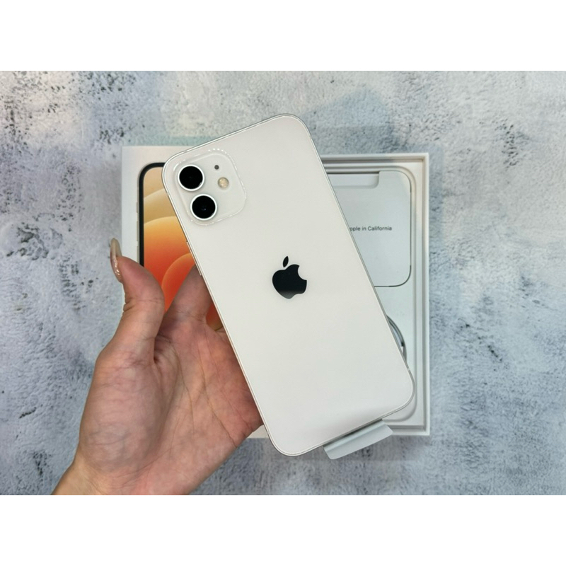 最高折＄5000♠️福利機 iphone 12 64G 白色 台灣貨 87%