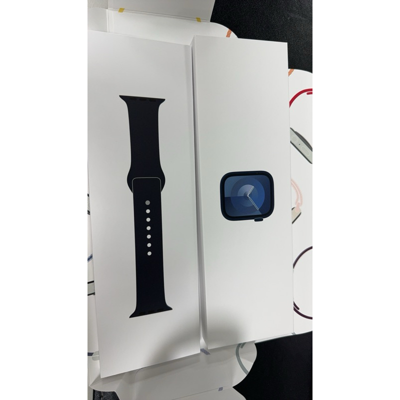Apple Watch 9 全新未拆 45mm午夜藍色GPS版