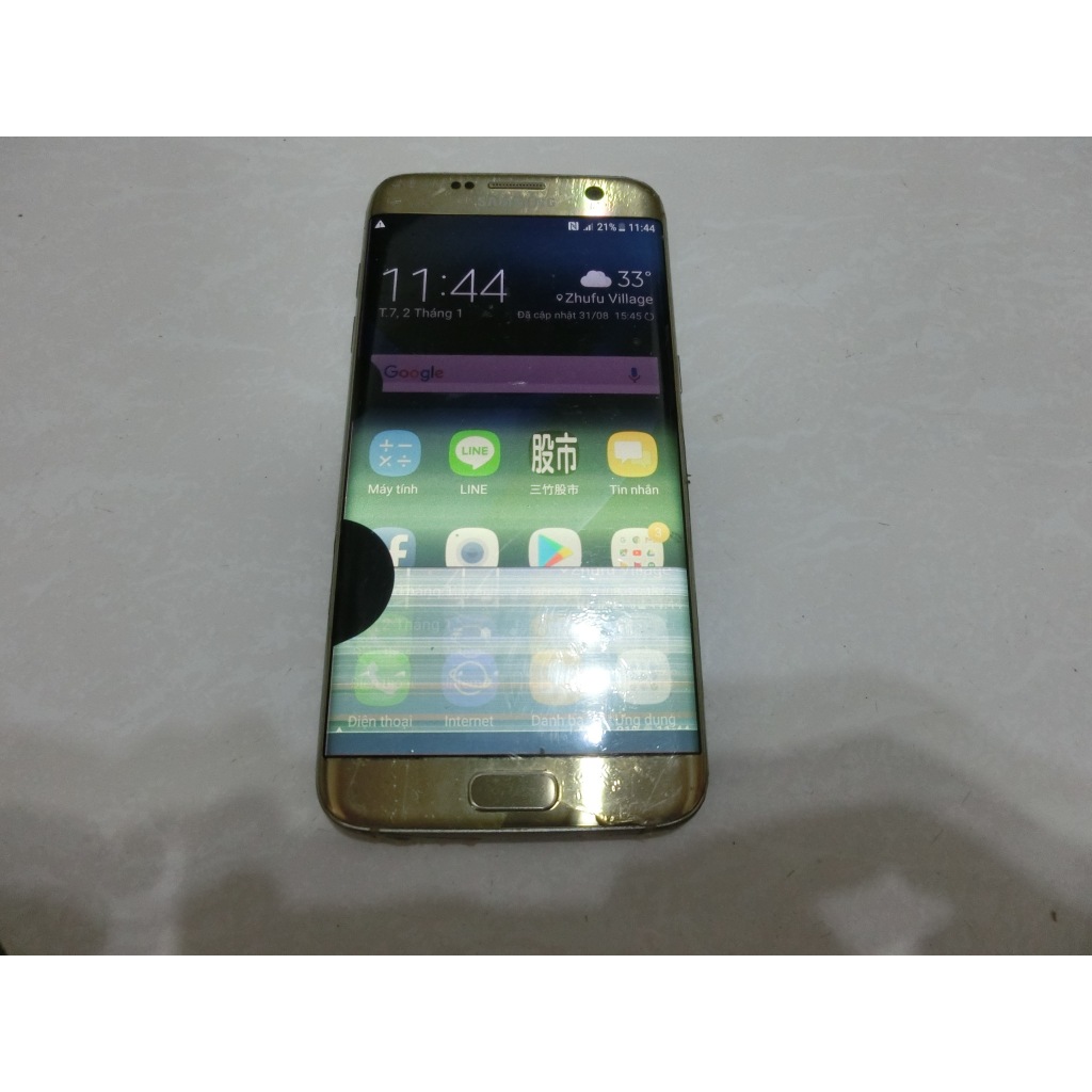 SAMSUNG Galaxy S7 edge G935FD 32G 故障機 零件機 （豐）