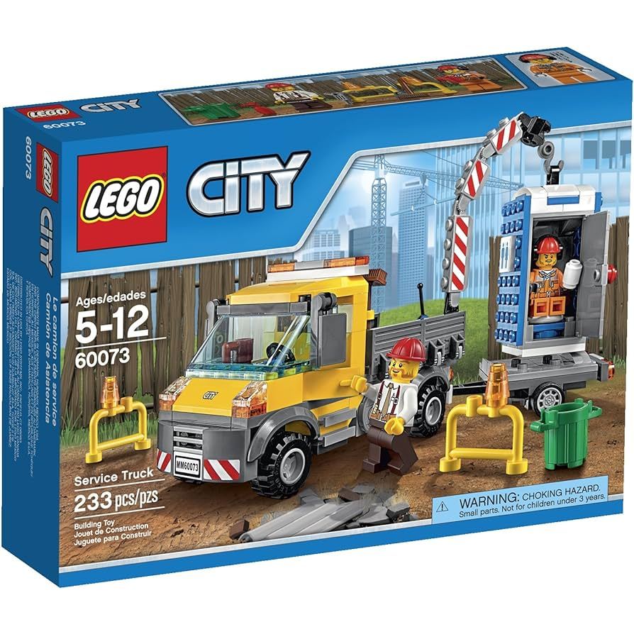 **LEGO** 正版樂高60073 City系列 工作卡車 全新未拆 現貨