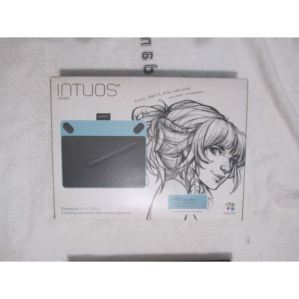 WACOM Intuos Draw 繪圖板 CTL-490(含原廠感壓筆)