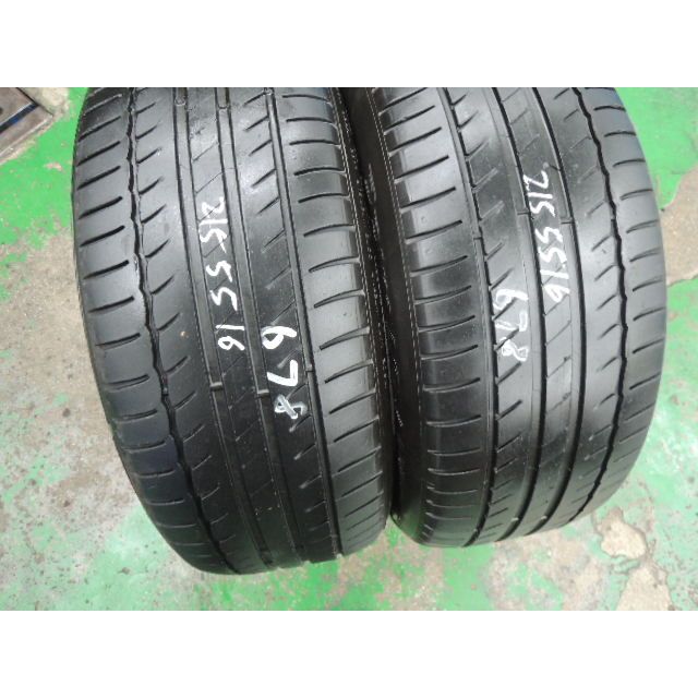 日興隆中古胎  Michelin米其林 PIMACY HP 215/55/16 紋路深 2條