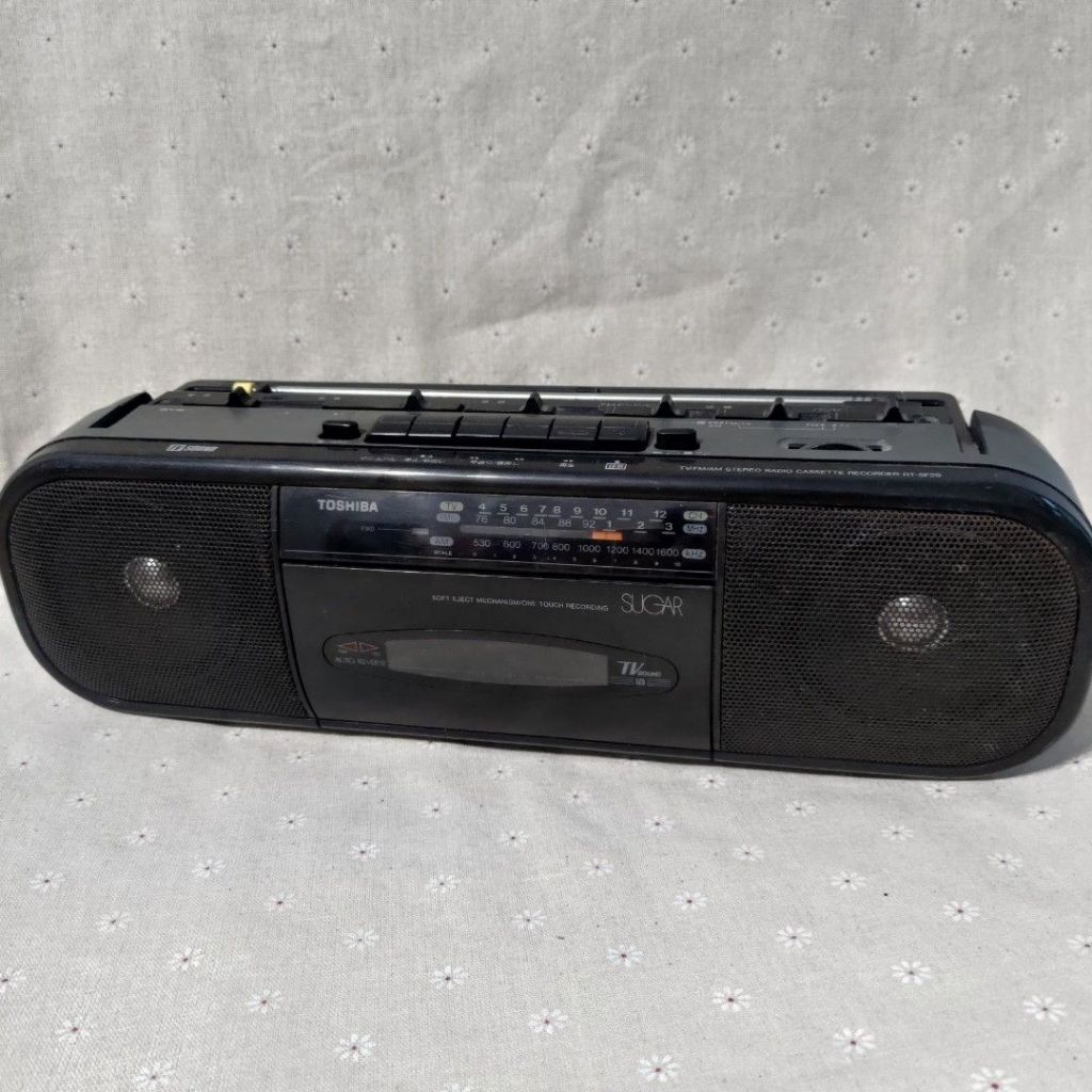 Toshiba RT-SF29 手提收音機 錄音機 手提音響 卡帶 收錄音機 收音機