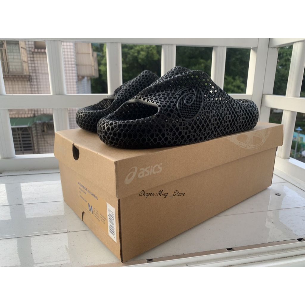 'Ming'現貨販售  台灣公司貨 限量ASICS ACTIBREEZE 3D SANDAL修復拖鞋 M 25.5-27