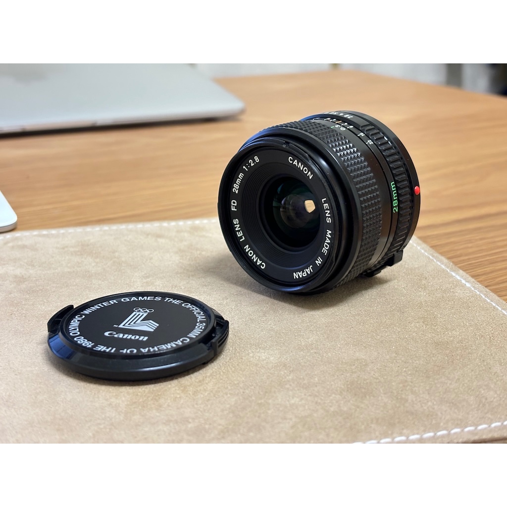 [自售] Canon New FD NFD 28mm F2.8 收藏級 手動 老鏡 鏡頭