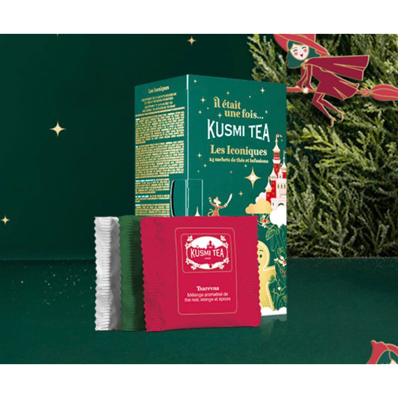 現貨 蝦皮最低 KUSMI TEA teapigs english tea shop 聖誕 倒數日曆 茶包 teabag